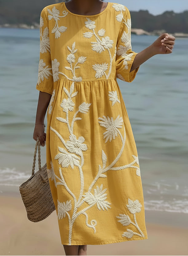 Lauren - Elegantes Blumenkleid