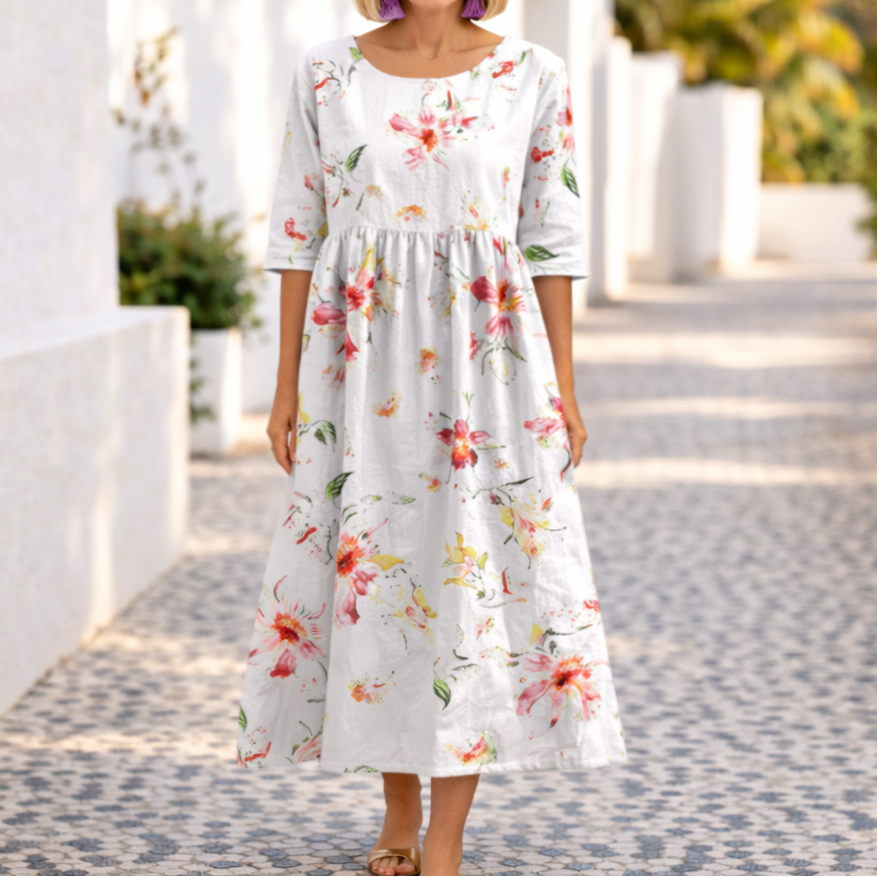 Mary™ - Sommerliches Blumenkleid