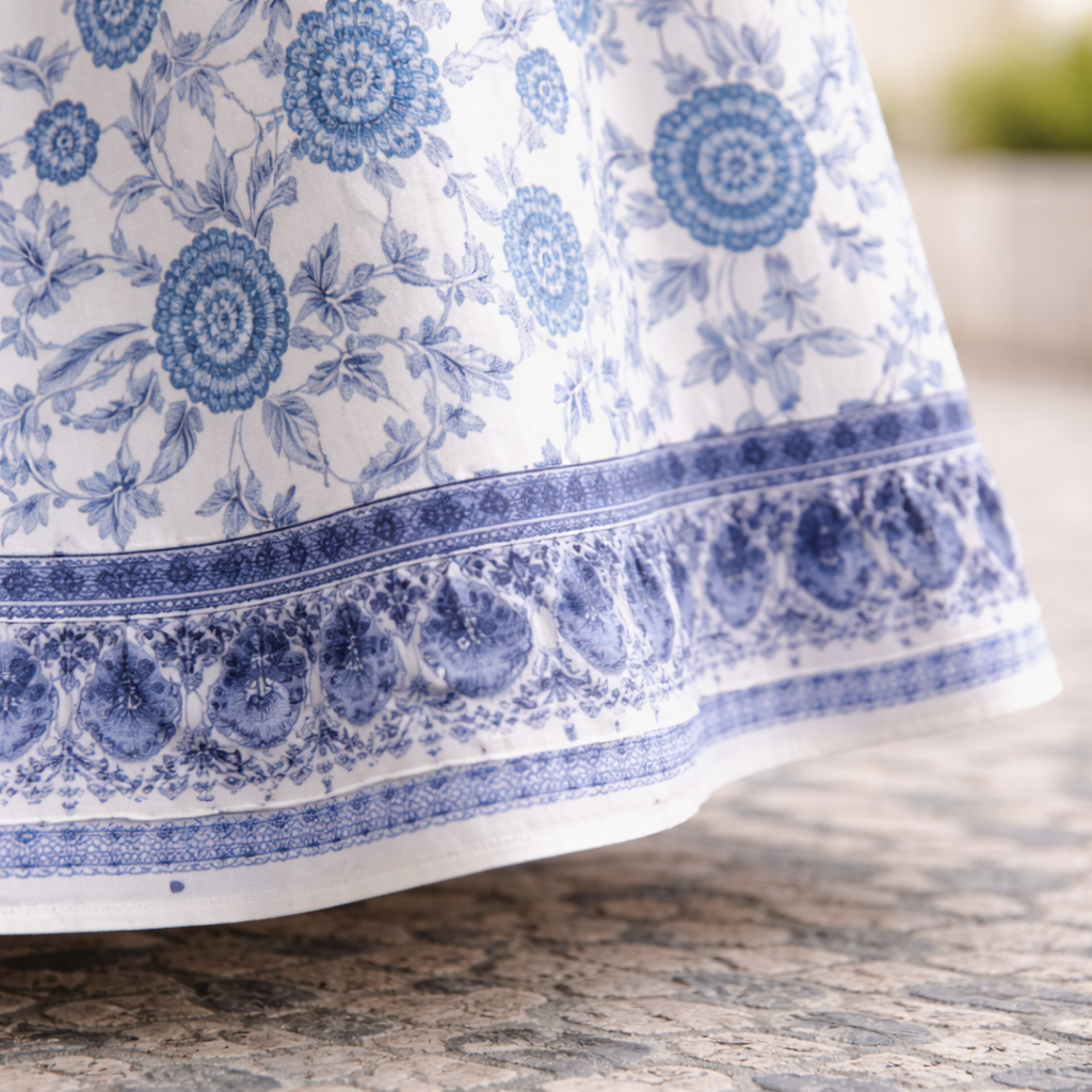 Elly™ - Elegantes Blumenkleid mit einem lässigen Flair
