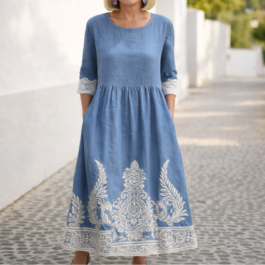Nelly™ - Maxikleid - Blumenmuster