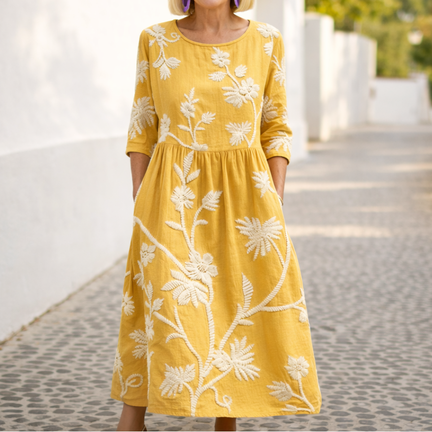 Nelly™ - Maxikleid - Blumenmuster