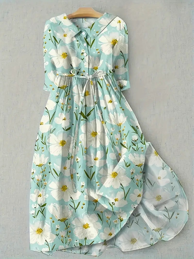Lotte - Fräscha Blumen Sommerkleid