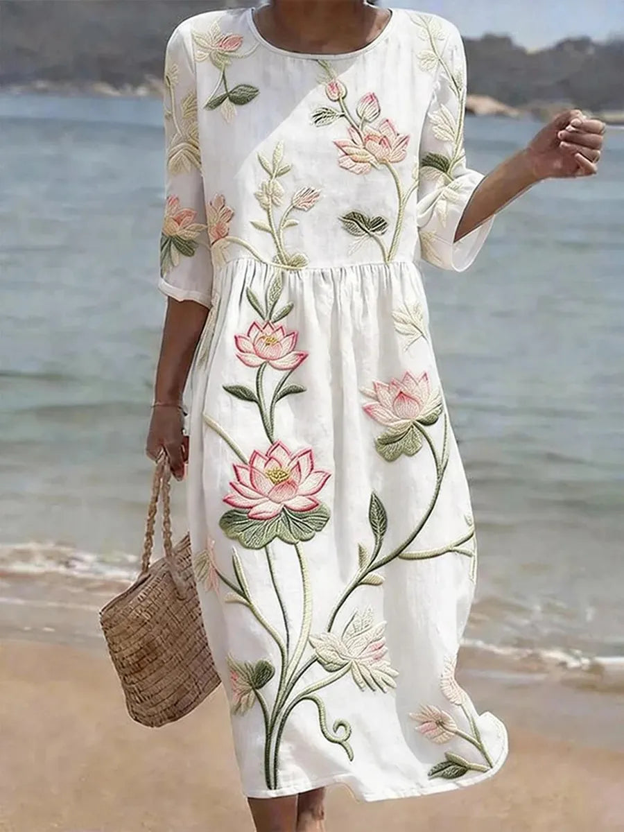 Chloé - Elegantes Blumen Kleid