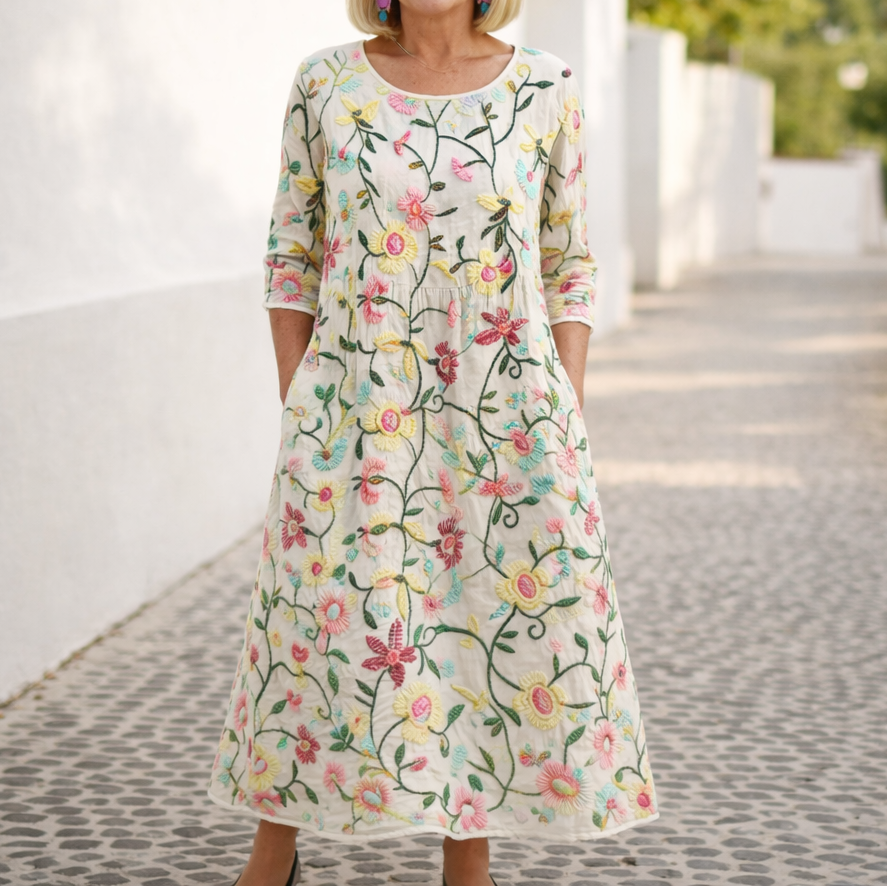 Nelly™ - Maxikleid - Blumenmuster