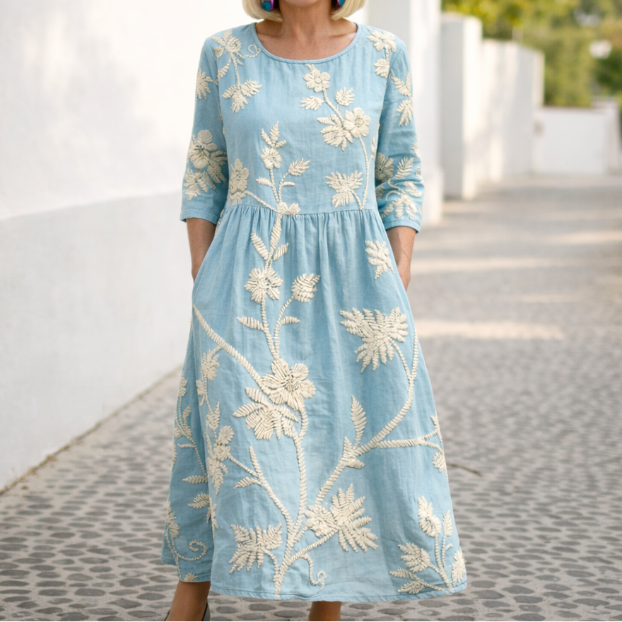 Nelly™ - Maxikleid - Blumenmuster