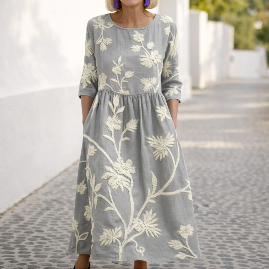Nelly™ - Maxikleid - Blumenmuster