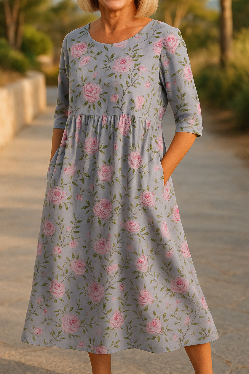 Lily™ - Midi-Kleid - Mühelose Bequemlichkeit
