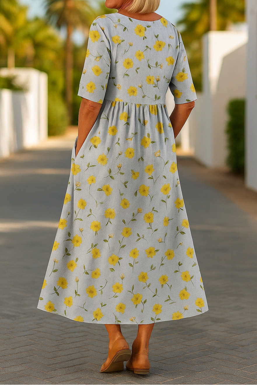 Lily™ - Midi-Kleid - Mühelose Bequemlichkeit