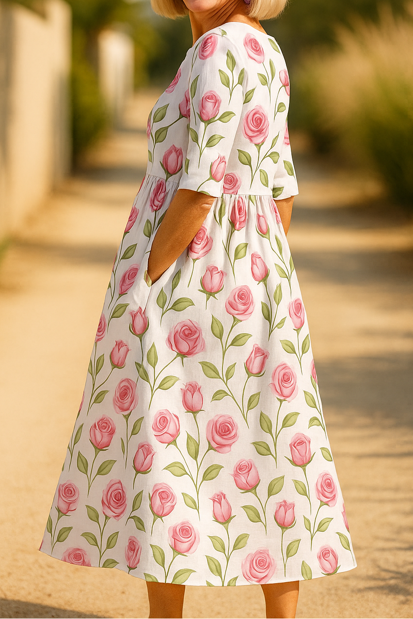 Lily™ - Midi-Kleid - Mühelose Bequemlichkeit