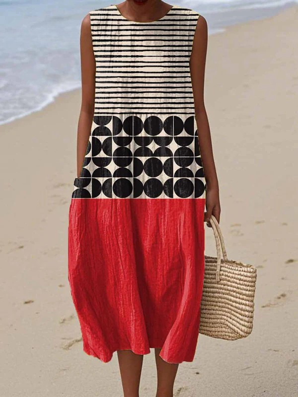 Layla - Alltags-Midi-Kleid